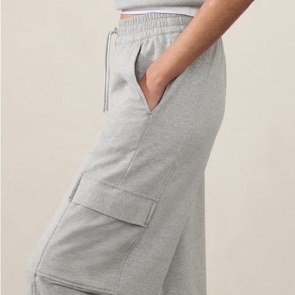 Athleta Light Gray Women's Joggers - Picture 3 of 7